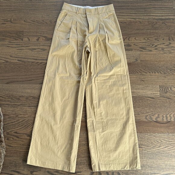 Mango Pants - Mango Khaki Pants
